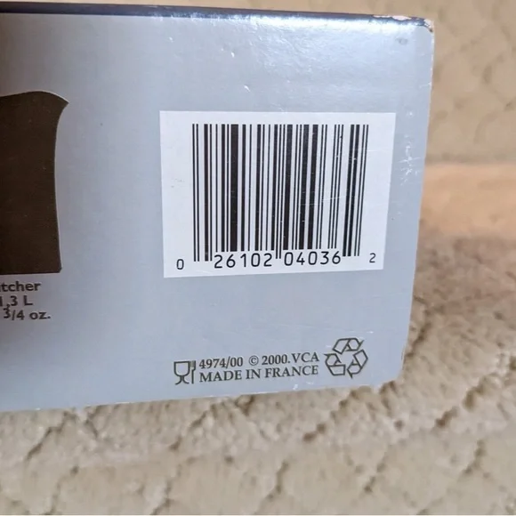 Cristal d'Arques J.G. Durand Champagne Flutes ~ Set of 4 ~ NIB - Picture 8 of 8